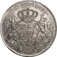 1 Riksdaler reverse