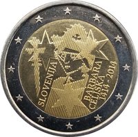 2 Euros obverse