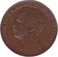 1 Centesimo obverse