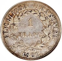 1 Franc reverse