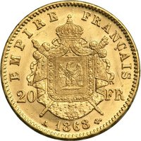 20 Francs reverse