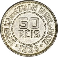 50 Réis obverse