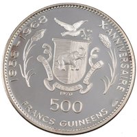 500 Francs reverse