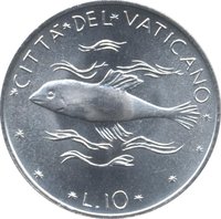 10 Lire reverse