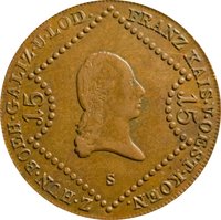 15 Kreuzer obverse
