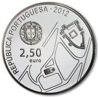 2½ Euros obverse