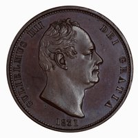 ½ Penny obverse