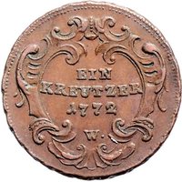 1 Kreuzer reverse