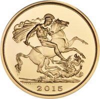 5 Sovereigns reverse