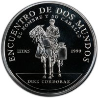 10 Córdobas reverse