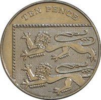 10 Pence reverse