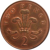 2 Pence reverse