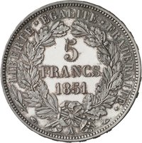 5 Francs reverse