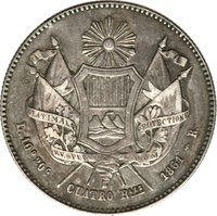 4 Reales reverse