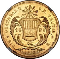 16 Pesos reverse