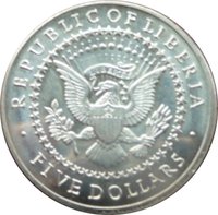 5 Dollars obverse