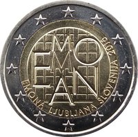 2 Euros obverse