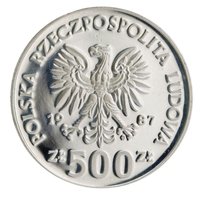 500 Zlotys obverse