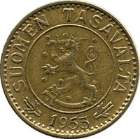 10 Markkaa obverse
