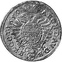 15 Kreuzer reverse