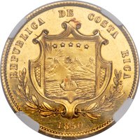 ½ Onza / 4 Escudos obverse