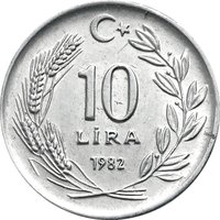 10 Lira reverse