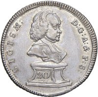 20 Kreuzers obverse