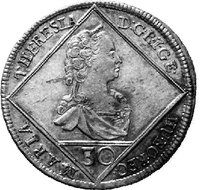 ½ Thaler obverse