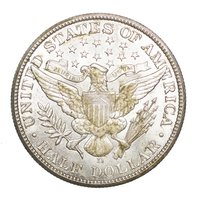 ½ Dollar reverse