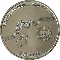 2½ Euros obverse
