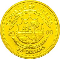 25 Dollars obverse