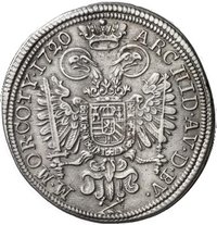 ½ Thaler reverse