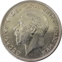 ½ Crown obverse