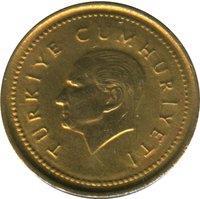 5000 Lira obverse