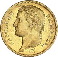 40 Francs obverse
