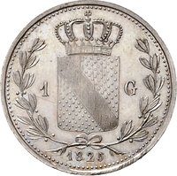 1 Gulden reverse