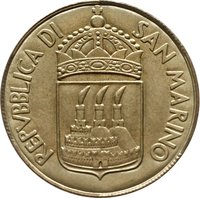 20 Lire obverse