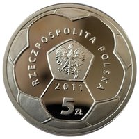 5 Zlotys obverse