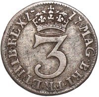 3 Pence reverse