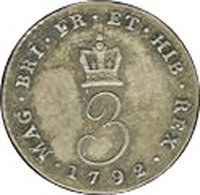 3 Pence reverse