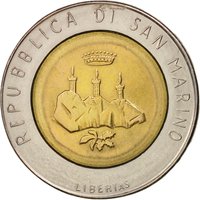 500 Lire obverse