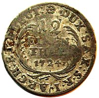 1⁄12 Thaler reverse