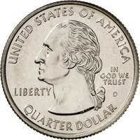 ¼ Dollar obverse