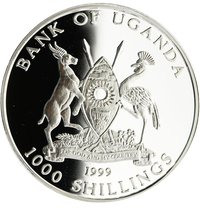 1000 Shillings obverse