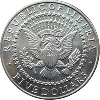 5 Dollars obverse