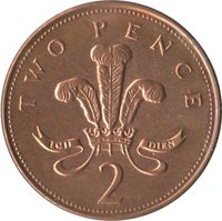 2 Pence reverse