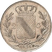 2 Gulden reverse