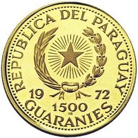 1500 Guaraníes obverse