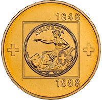100 Francs reverse