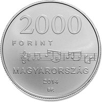 2000 Forint obverse
